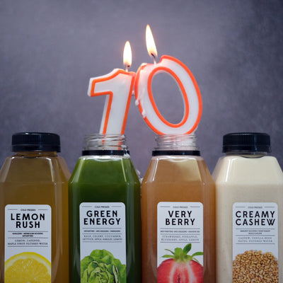 Celebrate 10 Years of Total Cleanse By Choosing Your Gift!
