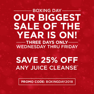 BOXING DAY 2018: Our Biggest Sale of the Year!